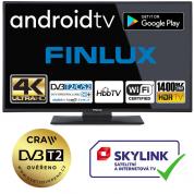 Finlux 50FUF7070 - ANDROID HDR UHD, T2 SAT HBBTV WIFI SKYLINK LIVE -