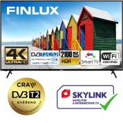 Finlux 65FUF7161 - HDR, UHD, T2 SAT, HBB TV, WIFI, SKYLINK LIVE 