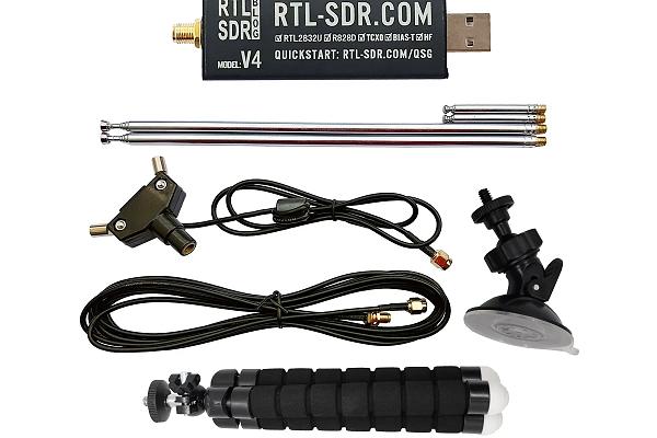 RTL-SDR R828D, Blog V4 SDR Dongle kit - Kliknutm zobrazte detail obrzku.