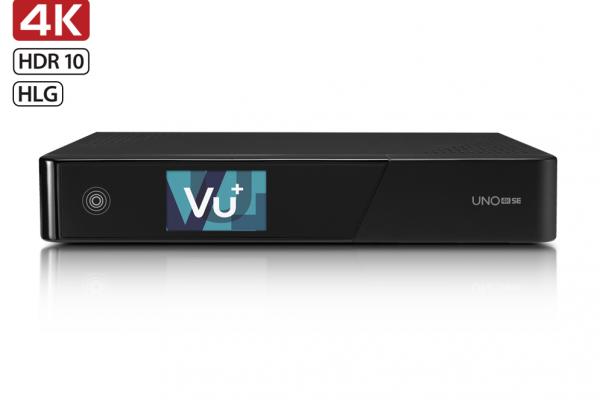 Vu+ UNO 4K SE (1x dual DVB-S2X FBC) - Kliknutm zobrazte detail obrzku.
