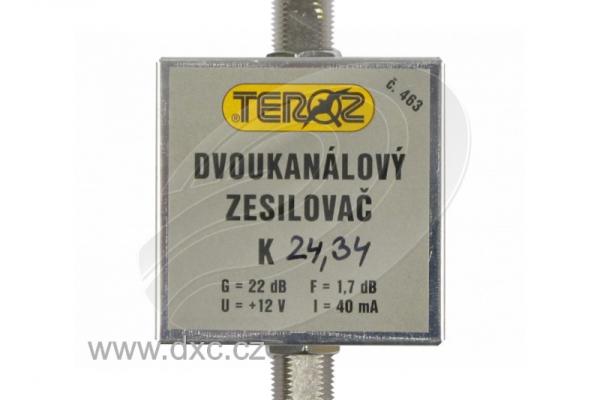Zesilova nzkoumov TEROZ K24+34 (.463) - Kliknutm zobrazte detail obrzku.