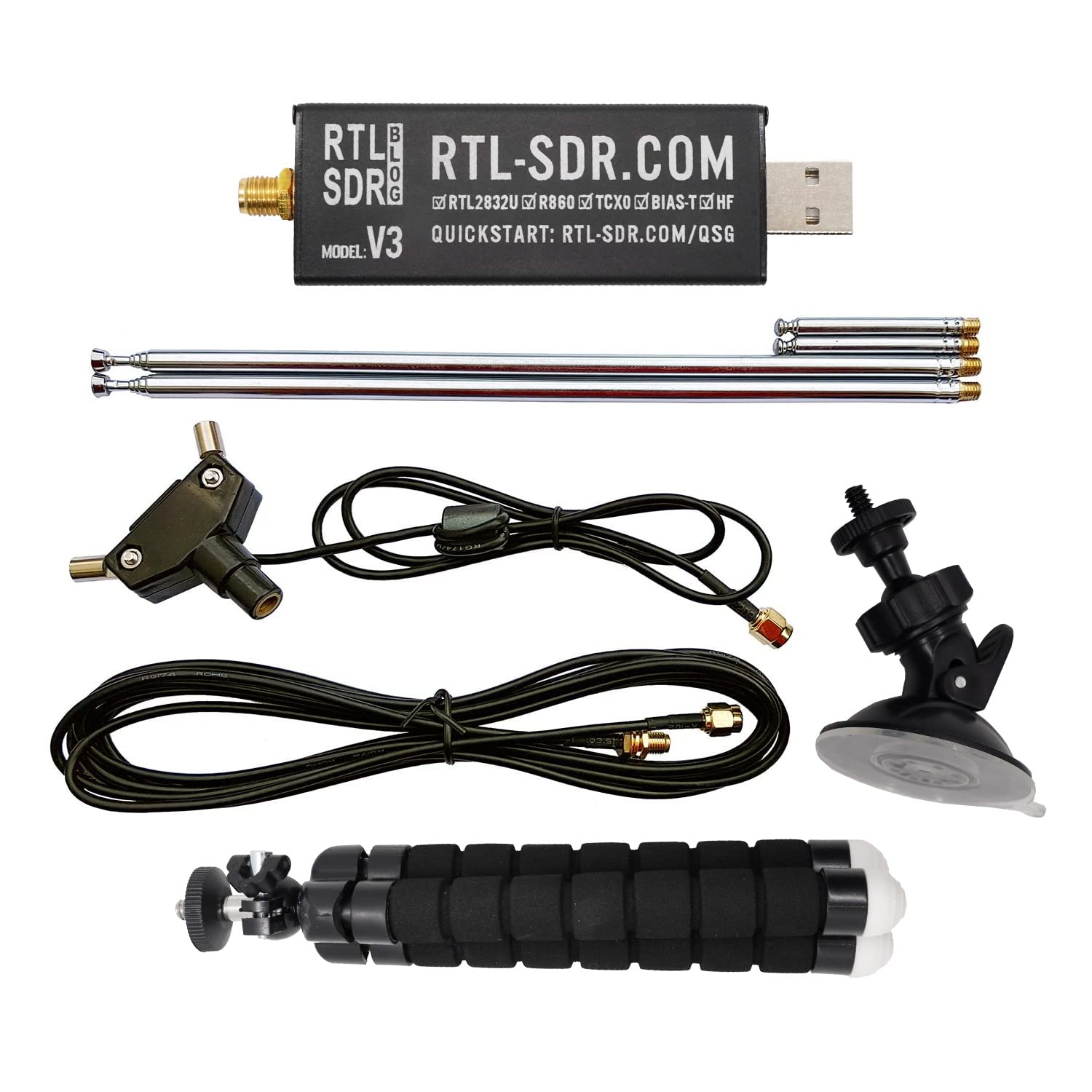 RTL-SDR R860D, Blog V3 SDR Dongle kit