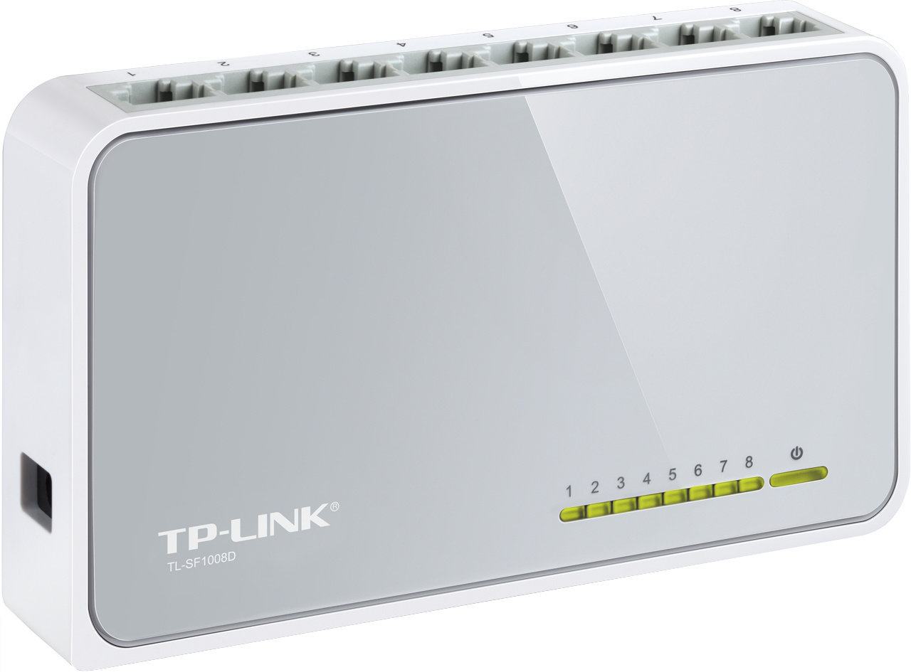 TP-LINK TL-SF1008D - Kliknutm zobrazte detail obrzku.