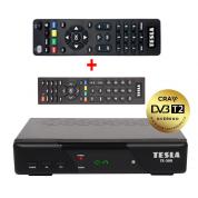 TESLA TE-300 DVB-T2 s programovatelnm ovladaem