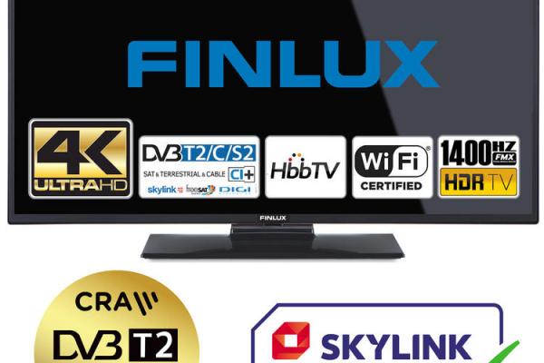 Finlux 50FUF7070 - ANDROID HDR UHD, T2 SAT HBBTV WIFI SKYLINK LIVE - - Kliknutm zobrazte detail obrzku.