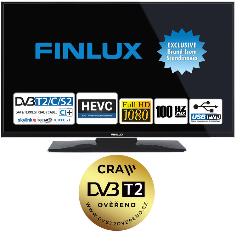 Finlux TV24FHG4760 - ULTRATENK T2 SAT-